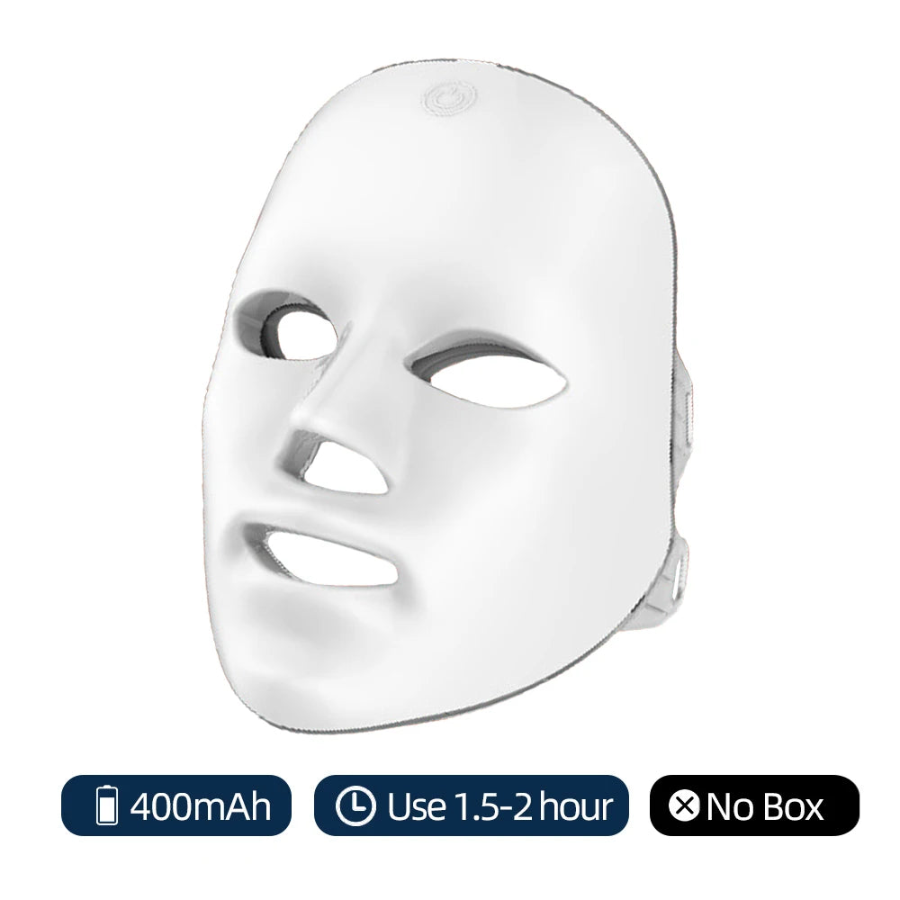 KAIROSHICS Wireless LED Mask 7 Color LED Face Mask Photon Skin Firming Anti Aging Rejuvenation Beauty Mask Machine